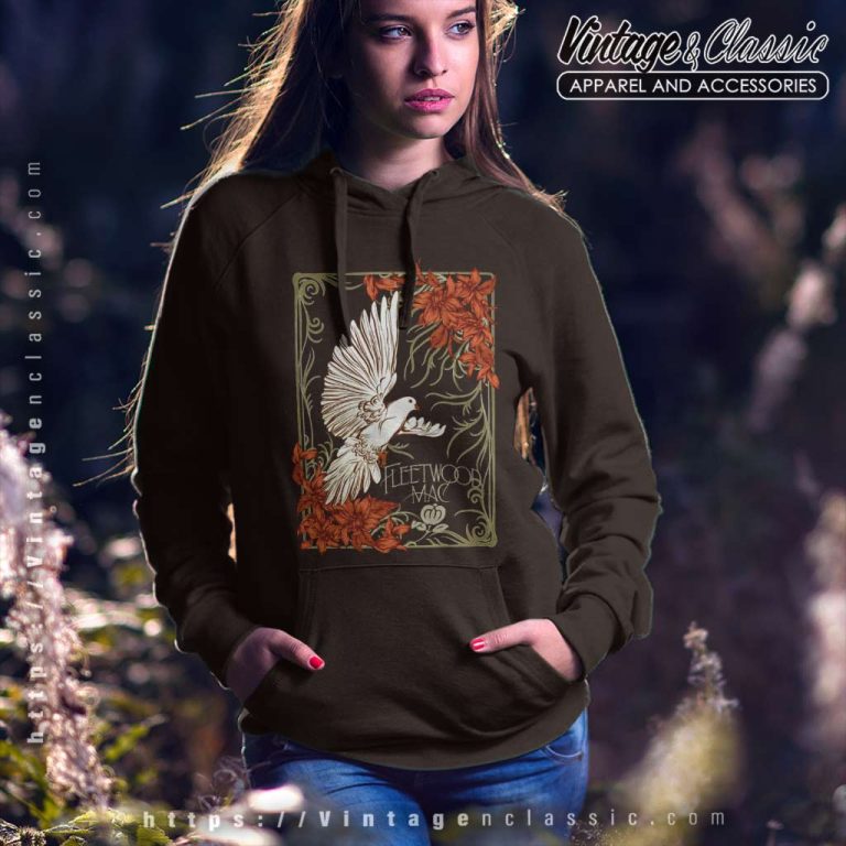 Fleetwood Mac Shirt Dove Band Logo Hoodie Fleetwood Mac Shirt Dove Band Logo Hoodie