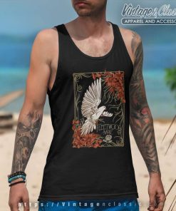 Fleetwood Mac Shirt Dove Band Logo Tank Top Racerback