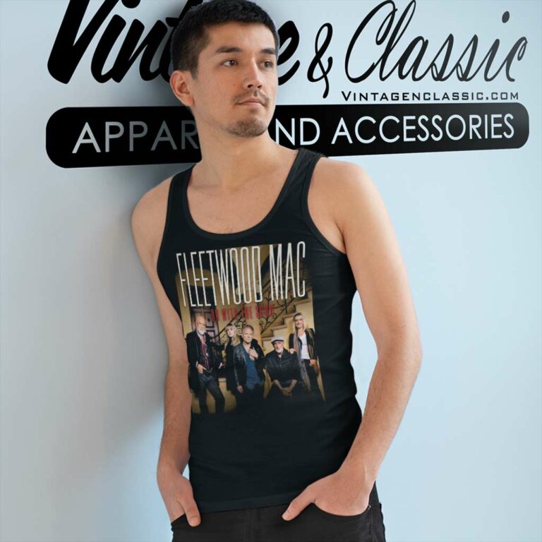 Fleetwood Mac Shirt On With The Show Tank Top Racerback Fleetwood Mac Shirt On With The Show Tank Top Racerback