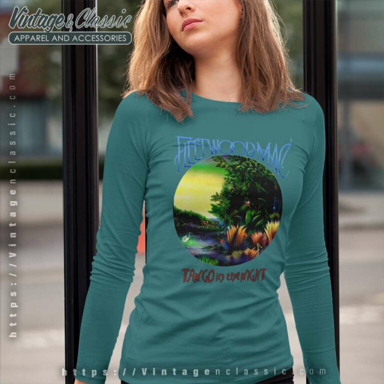 Fleetwood Mac Shirt Tango In The Night Long Sleeve Tee Fleetwood Mac Shirt Tango In The Night Long Sleeve Tee