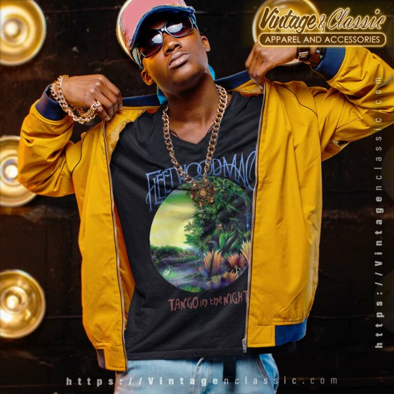 Fleetwood Mac Shirt Tango In The Night V Neck TShirt Fleetwood Mac Shirt Tango In The Night V Neck TShirt