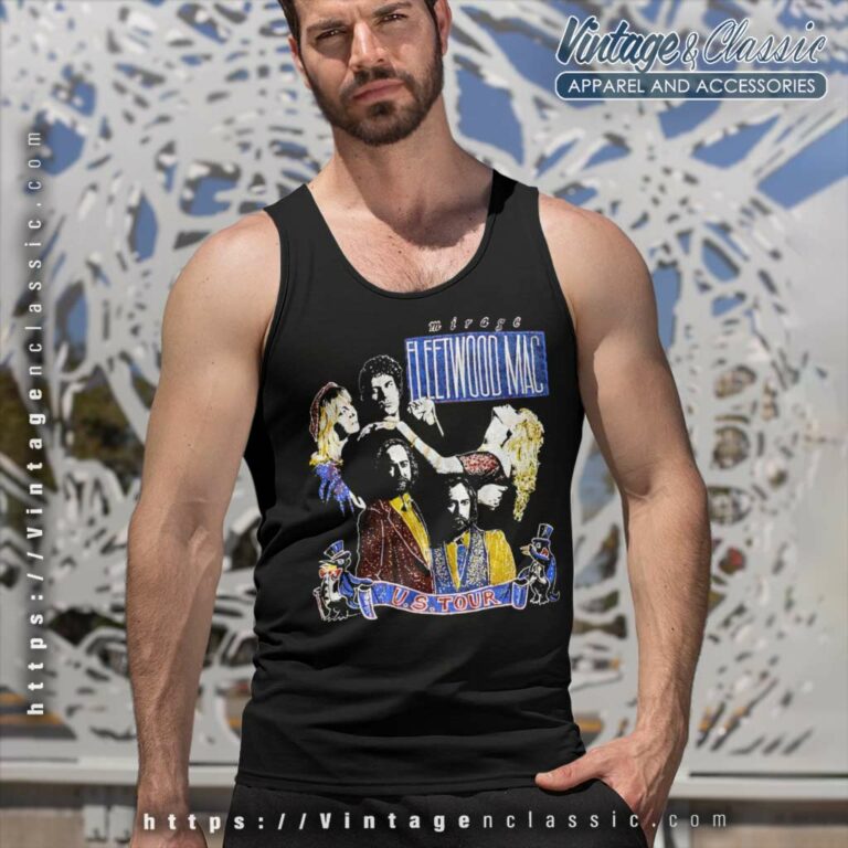 Fleetwood Mac Us Tour Tank Top Racerback Fleetwood Mac Us Tour Tank Top Racerback