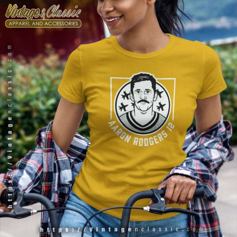 Flight 12 Aaron Rodgers Football Shirt Women TShirt Flight 12 Aaron Rodgers Football Shirt Women TShirt