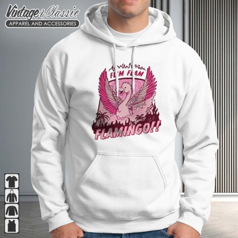 Flim Flam Flamingo Godzilla Hoodie Flim Flam Flamingo Godzilla Hoodie
