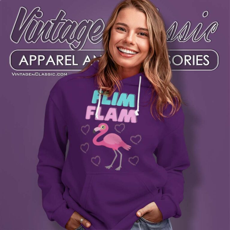 Flim Flam Love Flamingo Hoodie 1 Flim Flam Love Flamingo Hoodie 1