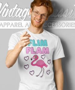 Flim Flam Love Flamingo T Shirt 1