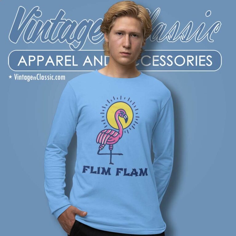Flim Flam Philadelphia Flamingo Long Sleeve Tee Flim Flam Philadelphia Flamingo Long Sleeve Tee
