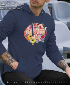 Floral Retro Fleetwood Mac Band Hoodie