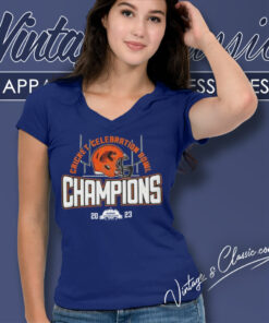 Florida A And M Rattlers 2023 Celebration Bowl Champions V Neck TShirt