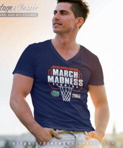 Florida Gators March Madness 2025 Ncaa Men's Basketball Championship Shirt V Neck TShirt