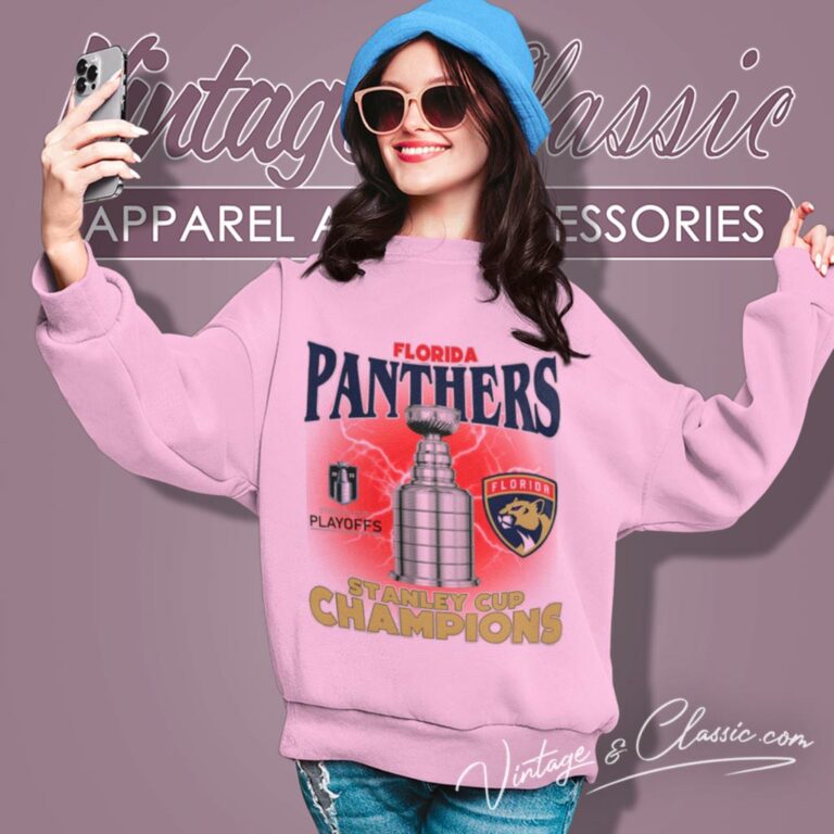 Florida Panther 2023 Stanley Cup Champions Cup Chase Sweatshirt Florida Panther 2023 Stanley Cup Champions Cup Chase Sweatshirt