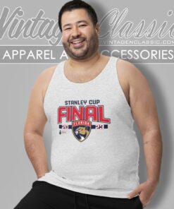Florida Panthers 2023 Stanley Cup Finals Authentic Pro Tank Top Racerback