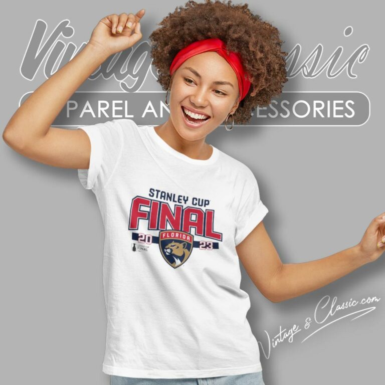 Florida Panthers 2023 Stanley Cup Finals Authentic Pro Women T Shirt Florida Panthers 2023 Stanley Cup Finals Authentic Pro Women T Shirt
