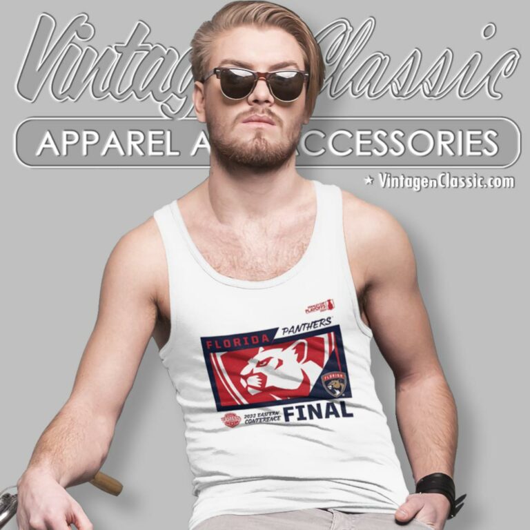 Florida Panthers 2023 Stanley Cup Playoffs Eastern Conference Tank Top Racerback Florida Panthers 2023 Stanley Cup Playoffs Eastern Conference Tank Top Racerback