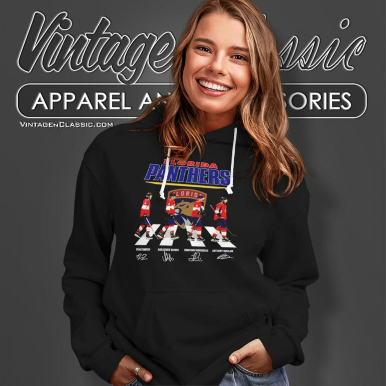 Florida Panthers Abbey Road Signatures Hoodie Florida Panthers Abbey Road Signatures Hoodie