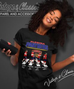 Florida Panthers Abbey Road Signatures Women T Shirt