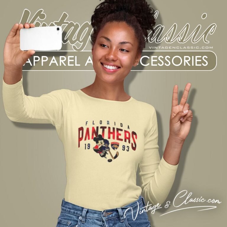 Florida Panthers Disney Hockey Long Sleeve Tee Florida Panthers Disney Hockey Long Sleeve Tee