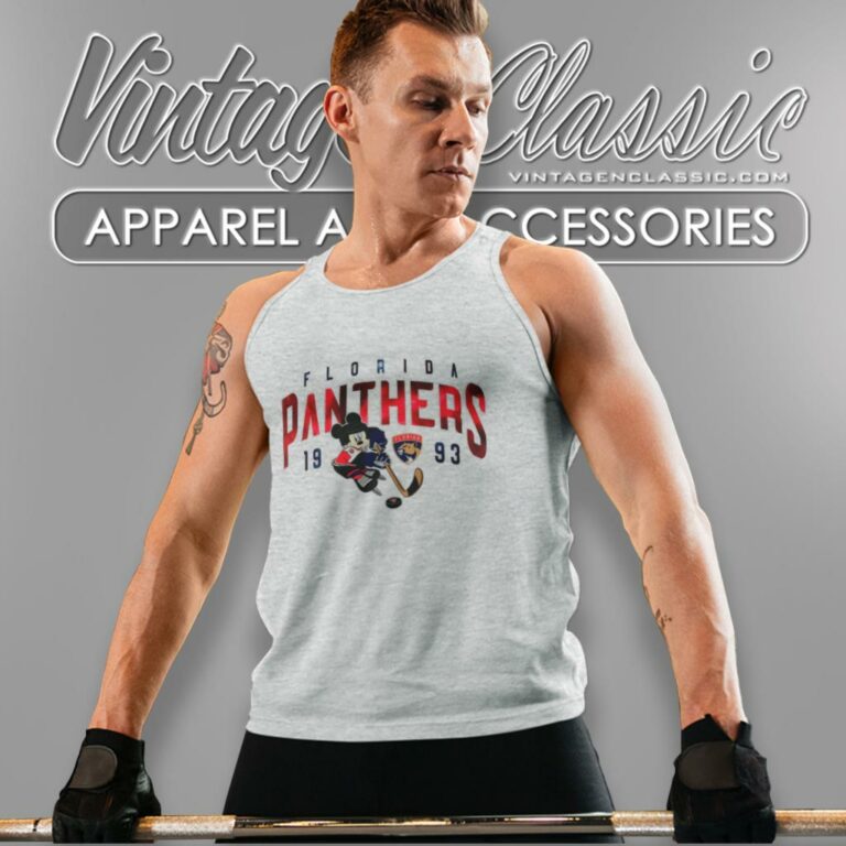 Florida Panthers Disney Hockey Tank Top Racerback Florida Panthers Disney Hockey Tank Top Racerback