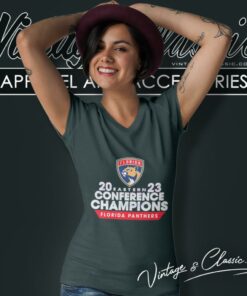 Florida Panthers Eastern Conference Champions 2023 V Neck TShirt