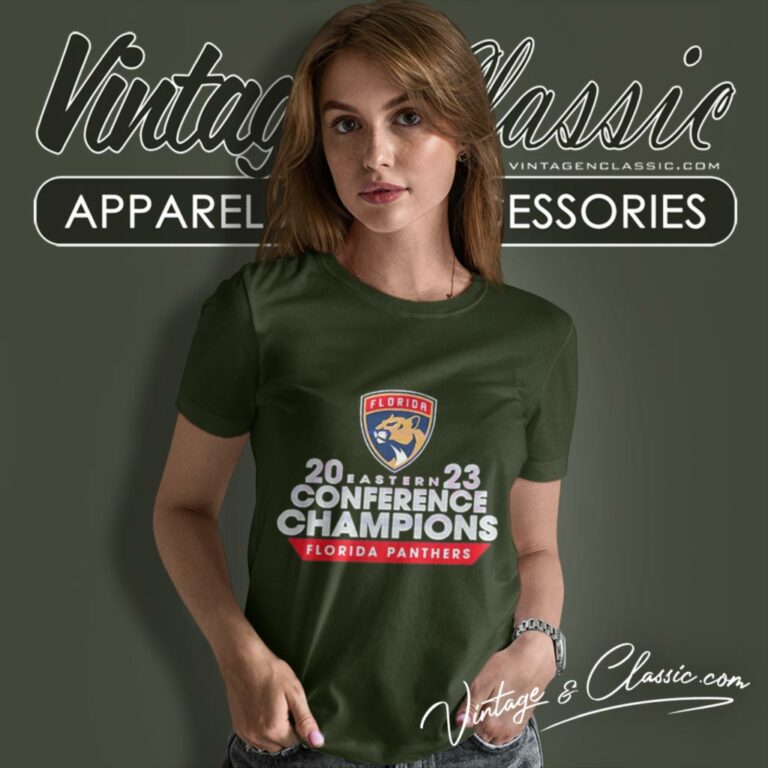 Florida Panthers Eastern Conference Champions 2023 Women T Shirt Florida Panthers Eastern Conference Champions 2023 Women T Shirt