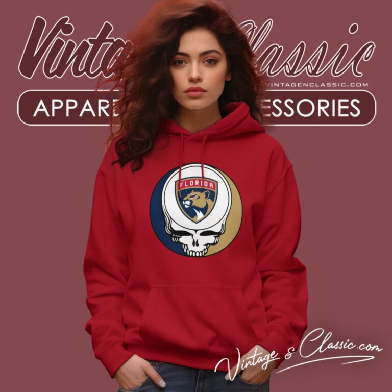 Florida Panthers Grateful Dead Steal Your Face Hoodie Florida Panthers Grateful Dead Steal Your Face Hoodie