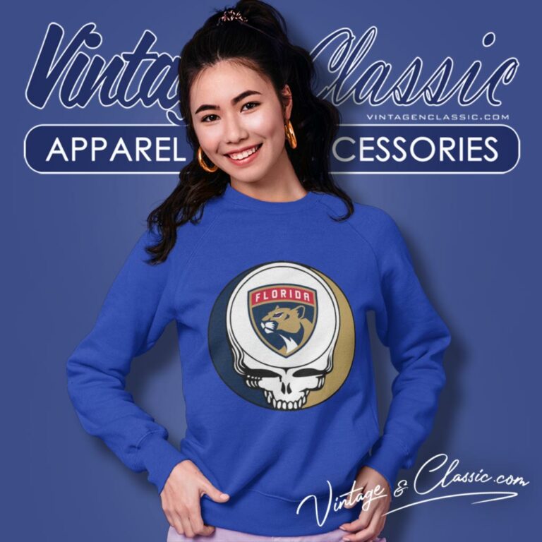 Florida Panthers Grateful Dead Steal Your Face Sweatshirt Florida Panthers Grateful Dead Steal Your Face Sweatshirt