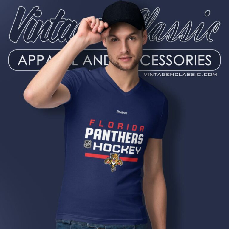 Florida Panthers Hockey Nhl Sport V Neck TShirt 1 Florida Panthers Hockey Nhl Sport V Neck TShirt 1