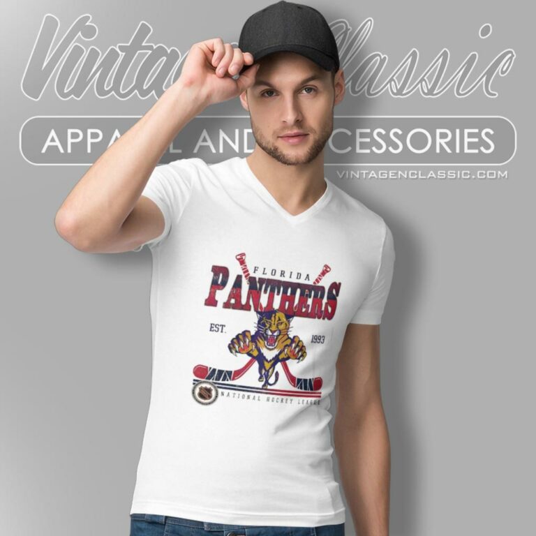 Florida Panthers Hockey Team V Neck TShirt Florida Panthers Hockey Team V Neck TShirt
