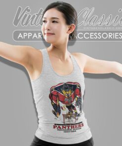 Florida Panthers Inaugural Season Hockey 1993 1994 Tank Top Racerback 1