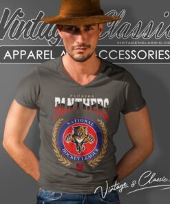 Florida Panthers Maverick Nhl Graphic V Neck TShirt