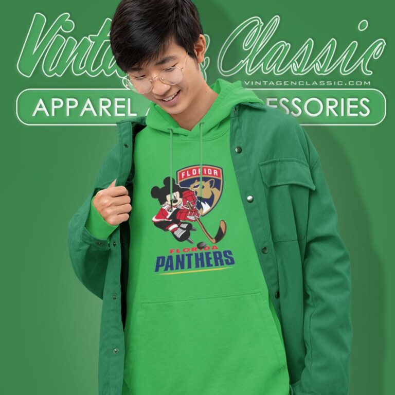 Florida Panthers Mickey Mouse Disney Hockey Hoodie Florida Panthers Mickey Mouse Disney Hockey Hoodie