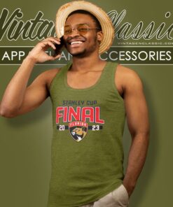 Florida Panthers Nhl 2023 Stanley Cup Final Tank Top Racerback