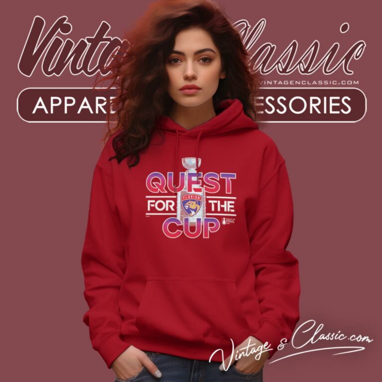 Florida Panthers Quest For The Cup Stanley Cup Final 2023 Hoodie 1 Florida Panthers Quest For The Cup Stanley Cup Final 2023 Hoodie 1
