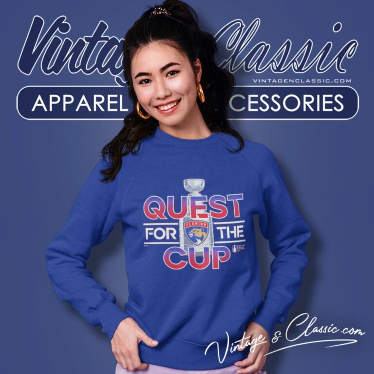 Florida Panthers Quest For The Cup Stanley Cup Final 2023 Sweatshirt 1 Florida Panthers Quest For The Cup Stanley Cup Final 2023 Sweatshirt 1