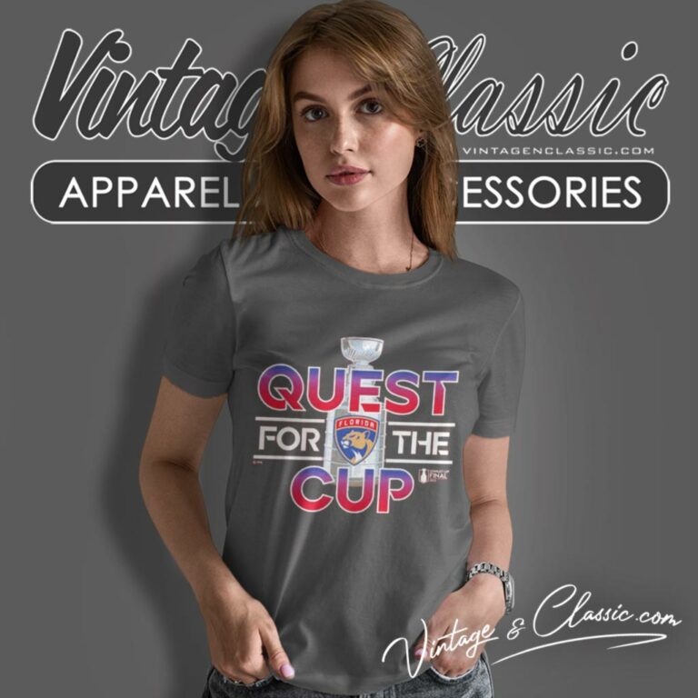 Florida Panthers Quest For The Cup Stanley Cup Final 2023 Women T Shirt 1 Florida Panthers Quest For The Cup Stanley Cup Final 2023 Women T Shirt 1