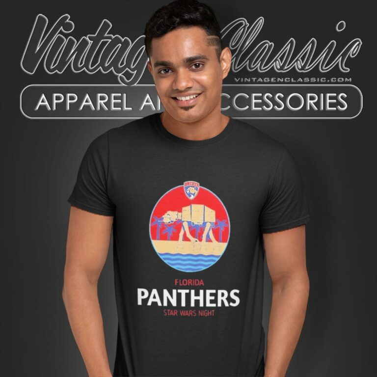 Florida Panthers Star Wars Night T Shirt Florida Panthers Star Wars Night T Shirt