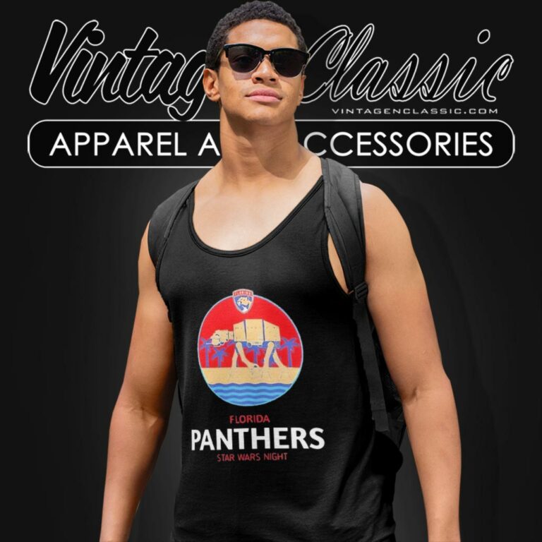 Florida Panthers Star Wars Night Tank Top Racerback Florida Panthers Star Wars Night Tank Top Racerback