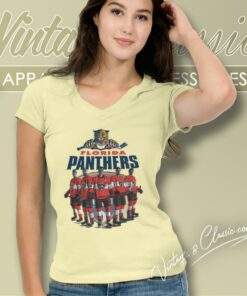 Florida Panthers Team Players 2023 V Neck TShirt
