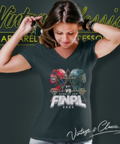 Florida Panthers Vs Vegas Golden Knights 2023 Stanley Cup Final V Neck TShirt