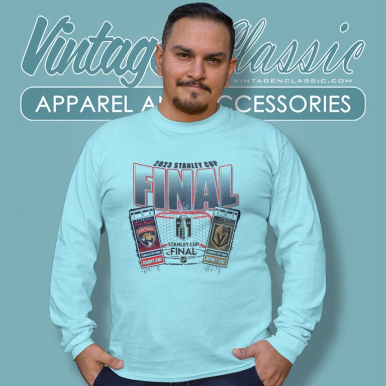 Florida Panthers Vs Vegas Golden Knights Fanatics 2023 Stanley Cup Final Long Sleeve Tee Florida Panthers Vs Vegas Golden Knights Fanatics 2023 Stanley Cup Final Long Sleeve Tee