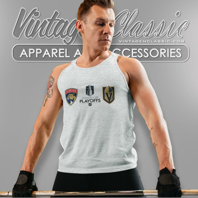 Florida Panthers Vs Vegas Golden Knights Stanley Cup Finals Tank Top Racerback Florida Panthers Vs Vegas Golden Knights Stanley Cup Finals Tank Top Racerback