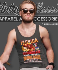 Florida Seminoles 2023 Allstate Orange Bowl December 31 2023 Hard Rock Stadium Tank Top Racerback