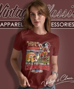 Florida State Seminoles 13 0 Acc Football Champions 2023 Women T Shirt