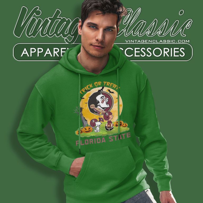 Florida State Seminoles Shirt Snoopy Trick Or Treat Halloween Hoodie Florida State Seminoles Shirt Snoopy Trick Or Treat Halloween Hoodie