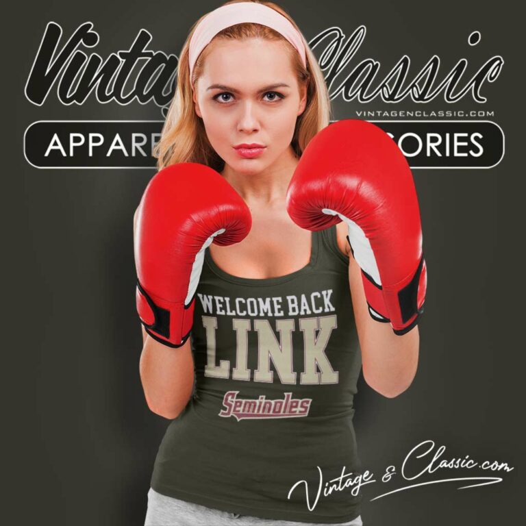 Florida State Seminoles Welcome Back Link Tank Top Racerback Florida State Seminoles Welcome Back Link Tank Top Racerback