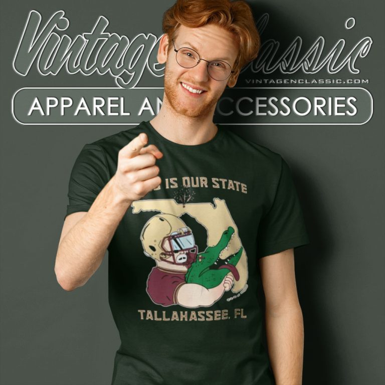 Florida State Seminoles Win Florida Gators This Is Our State Tallahassee T Shirt Florida State Seminoles Win Florida Gators This Is Our State Tallahassee T Shirt