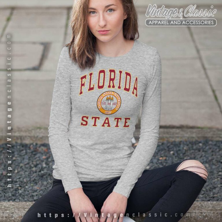 Florida State University Fsu Long Sleeve Tee Florida State University Fsu Long Sleeve Tee
