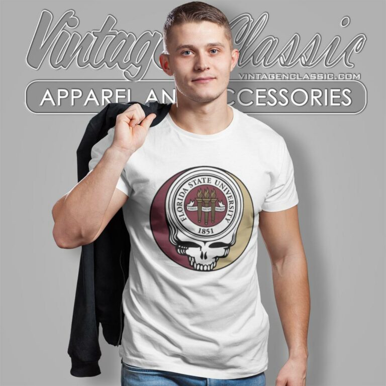 Florida State University Grateful Dead Steal Your Face T Shirt Florida State University Grateful Dead Steal Your Face T Shirt