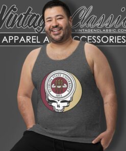 Florida State University Grateful Dead Steal Your Face Shirt 4 Florida State University Grateful Dead Steal Your Face Tank Top Racerback