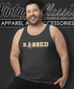 Florida State University Robbed Fsu Tank Top Racerback
